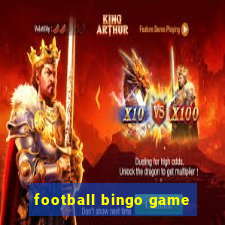 football bingo game - play now